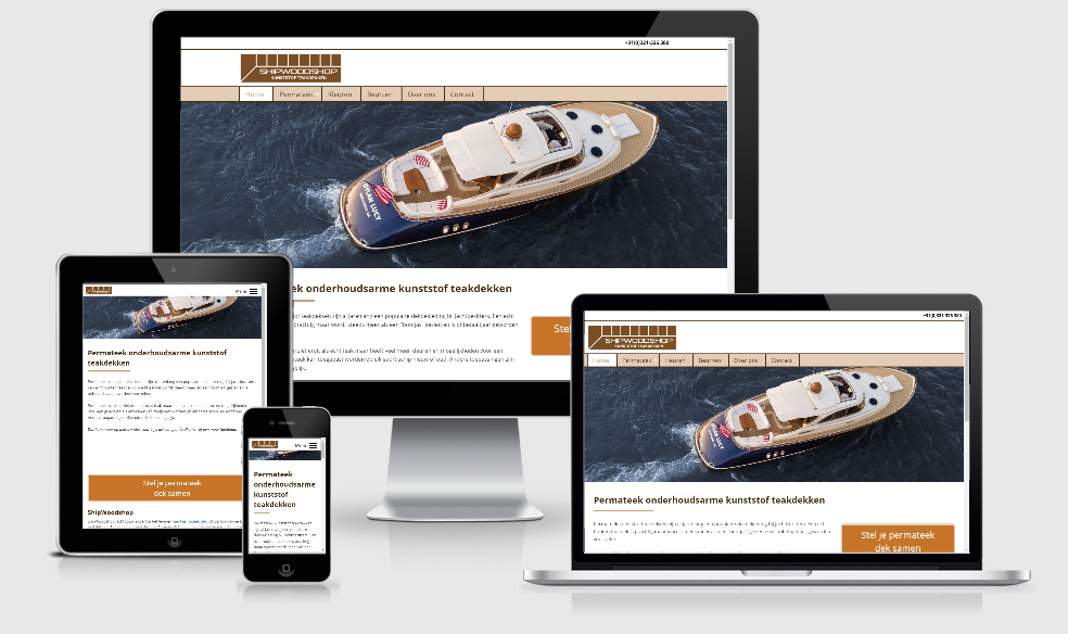 ShipWoodshop heeft vernieuwde website.