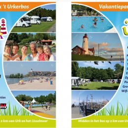 Roll up banners Vakantiepark het Urkerbos