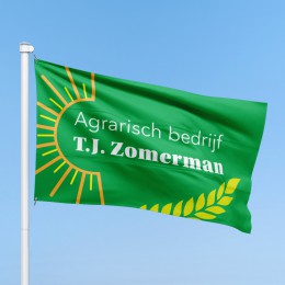 Vlag Agrarisch bedrijf T.J. Zomerman