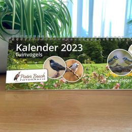 Tuinvogel Bureau kalender 2023 Pieter Bosch